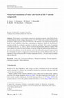 Research paper thumbnail of Numerical simulation of solar cells based on III–V nitride compounds