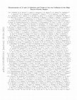 Research paper thumbnail of Measurements of ${}^3_\Lambda \rm{H}$ and ${}^4_\Lambda \rm{H}$ Lifetimes and Yields in Au+Au Collisions in the High Baryon Density Region