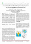 Research paper thumbnail of Sustainability of Rural Livelihoods through Technology Adoption: A case from Rudraprayag district, Uttarakhand, India