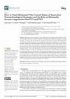 Research paper thumbnail of How to Treat Melanoma? The Current Status of Innovative Nanotechnological Strategies and the Role of Minimally Invasive Approaches like PTT and PDT