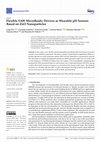 Research paper thumbnail of Flexible SAW Microfluidic Devices as Wearable pH Sensors Based on ZnO Nanoparticles