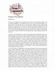 Research paper thumbnail of Fracas of Free Speech