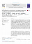 Research paper thumbnail of Laponite nanoparticle-associated silated hydroxypropylmethyl cellulose as an injectable reinforced interpenetrating network hydrogel for cartilage tissue engineering