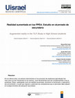 Research paper thumbnail of Realidad aumentada en los PPEA. Estudio en alumnado de secundaria