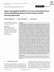 Research paper thumbnail of Steam consumption prediction of a gas sweetening process with methyldiethanolamine solvent using machine learning approaches