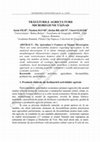 Research paper thumbnail of Trăsăturile Agriculturii Microregiunii Tăşnad