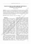 Research paper thumbnail of Marginalizare Sau Defavorizare Teritorială – Consideraţii Preliminare