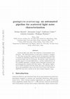 Research paper thumbnail of An automated pipeline for scattered light noise characterization