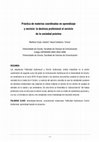 Research paper thumbnail of Práctica de materias coordinadas en aprendizaje y servicio: la destreza profesional al servicio de la sociedad próxima