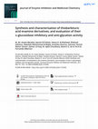 Research paper thumbnail of Synthesis and characterisation of thiobarbituric acid enamine derivatives, and evaluation of their α-glucosidase inhibitory and anti-glycation activity