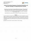 Research paper thumbnail of Impact of Favoritism/ Nepotism on Emotional Exhaustion and Education Sabotage: The Moderating Role of Gender