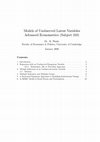 Research paper thumbnail of A Structural Model of Institutional Change: Evidence from Transition Economies