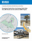 Research paper thumbnail of Groundwater-quality data in the Antelope Valley study unit, 2008: Results from the California GAMA Program