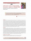 Research paper thumbnail of Social labs in universities: Innovation and impact in medialab UGR