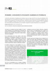 Research paper thumbnail of Andalabs: conectando la innovación ciudadana en Andalucía