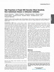 Research paper thumbnail of High Proportions of People With Nonceliac Wheat Sensitivity Have Autoimmune Disease or Antinuclear Antibodies