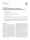 Research paper thumbnail of Upscaling of Helmholtz Equation Originating in Transmission through Metallic Gratings in Metamaterials