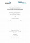 Research paper thumbnail of An existence result for a system of coupled semilinear diffusion-reaction equations with flux boundary conditions