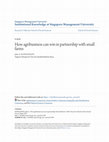 Research paper thumbnail of How agribusiness can win in partnership with small farms