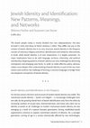 Research paper thumbnail of The Jewish Civil Religion of Modernity Dimensions of Jewish Identity : Interwoven or Distinct ?