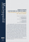 Research paper thumbnail of SOMOS OS NOVOS CONSTRUTORES DA TORRE DE BABEL? UMA ENTREVISTA COM O PROFESSOR DR. RILDO COSSON