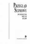 Research paper thumbnail of THE POSSIBILITY OF REVIEW BY THE CONSTITUTIONAL TRIBUNAL OF THE LEGISLATURE'S DISCRETION OVER IMPLEMENTATION OF PROGRAM NORMS (Mozliwosc kontrolowania przez Trybunal Konstytucyjny swobody ustawodawcy w zakresie realizacji norm programowych)