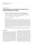 Research paper thumbnail of Intercluster Connection in Cognitive Wireless Mesh Networks Based on Intelligent Network Coding