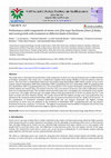 Research paper thumbnail of Performance yield components of sweet corn (Zea mays Saccharata (Sturt.)) Bailey and weed growth with treatment in different kinds of fertilizer