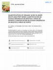 Research paper thumbnail of Quantification of Organic Acids in Grape Musts and Port Wines Cuantificación De Ácidos Orgánicos en Mostos y Vinos De Oporto Cuantificación De Ácidos Orgánicos en Mostos e Viños De Porto