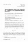 Research paper thumbnail of The correct phylogenetic position of Lotus conimbricensis Brot. (Leguminosae, Loteae) based on nuclear ribosomal ITS sequences