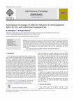 Research paper thumbnail of Investigation of changes of reflective behavior of cotton/polyester fabric by TiO2 and carbon black nanoparticles