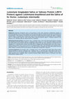 Research paper thumbnail of Lutzomyia longipalpis Saliva or Salivary Protein LJM19 Protects against Leishmania braziliensis and the Saliva of Its Vector, Lutzomyia intermedia