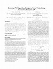 Research paper thumbnail of Evolving PSO algorithm design in vector fields using geometric semantic GP