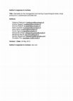 Research paper thumbnail of Author ' s response to reviews Title : Interreality for the management and training of psychological stress : study protocol for a randomized controlled trial