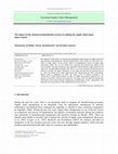 Research paper thumbnail of The impact of the national standardization system on ranking the supply chain stages improvement