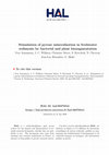 Research paper thumbnail of Stimulation of Pyrene Mineralization in Freshwater Sediments by Bacterial and Plant Bioaugmentation