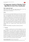 Research paper thumbnail of A Comparative Analysis of Machine Vision Algorithms for Insect Pests Classification