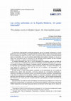 Research paper thumbnail of Las cortes señoriales en la España Moderna. Un poder intermedio