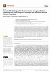 Research paper thumbnail of Sustainable Strategies for the Conversion of Lignocellulosic Materials into Biohydrogen: Challenges and Solutions toward Carbon Neutrality