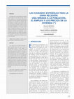 Research paper thumbnail of Las ciudades españolas tras la Gran Recesión: una mirada a la población, el empleo y los precios de la vivienda