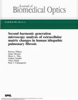 Research paper thumbnail of Second harmonic generation microscopy analysis of extracellular matrix changes in human idiopathic pulmonary fibrosis