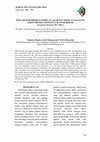 Research paper thumbnail of PENGARUH PEMBERIAN STIMULAN AKAR DAN MEDIA TANAM PADA PERTUMBUHAN SETEK PUCUK UBAH MERAH (Syzygium lineatum (DC) Merr)