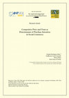 Research paper thumbnail of Competitive Price and Trust as Determinants of Purchase Intention in Social Commerce