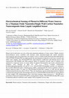 Research paper thumbnail of Electrochemical Sensing of Phenol in Different Water Sources by a Titanium Oxide Nanotubes/Single-Wall Carbon Nanotubes Nanocomposite-Ionic Liquid Amplified Sensor