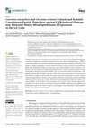 Research paper thumbnail of Curcuma aromatica and Curcuma comosa Extracts and Isolated Constituents Provide Protection against UVB-Induced Damage and Attenuate Matrix Metalloproteinase-1 Expression in HaCaT Cells