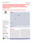 Research paper thumbnail of Assessment of triage accuracy by Nurses, and delay care of acute myocardial infarction patients admitted to Emergency Department: retrospective analysis from Shifa International Hospital, Pakistan