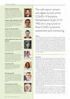 Research paper thumbnail of The self-report version and digital format of the COVID-19 Yorkshire Rehabilitation Scale (C19-YRS) for Long Covid or Post-COVID syndrome assessment and monitoring