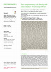 Research paper thumbnail of Does conspicuousness scale linearly with colour distance? A test using reef fish