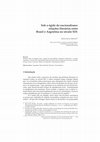 Research paper thumbnail of Sob a Égide Do Nacionalismo: Relações Literárias Entre Brasil e Argentina No Século XIX