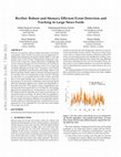 Research paper thumbnail of RevDet: Robust and Memory Efficient Event Detection and Tracking in Large News Feeds